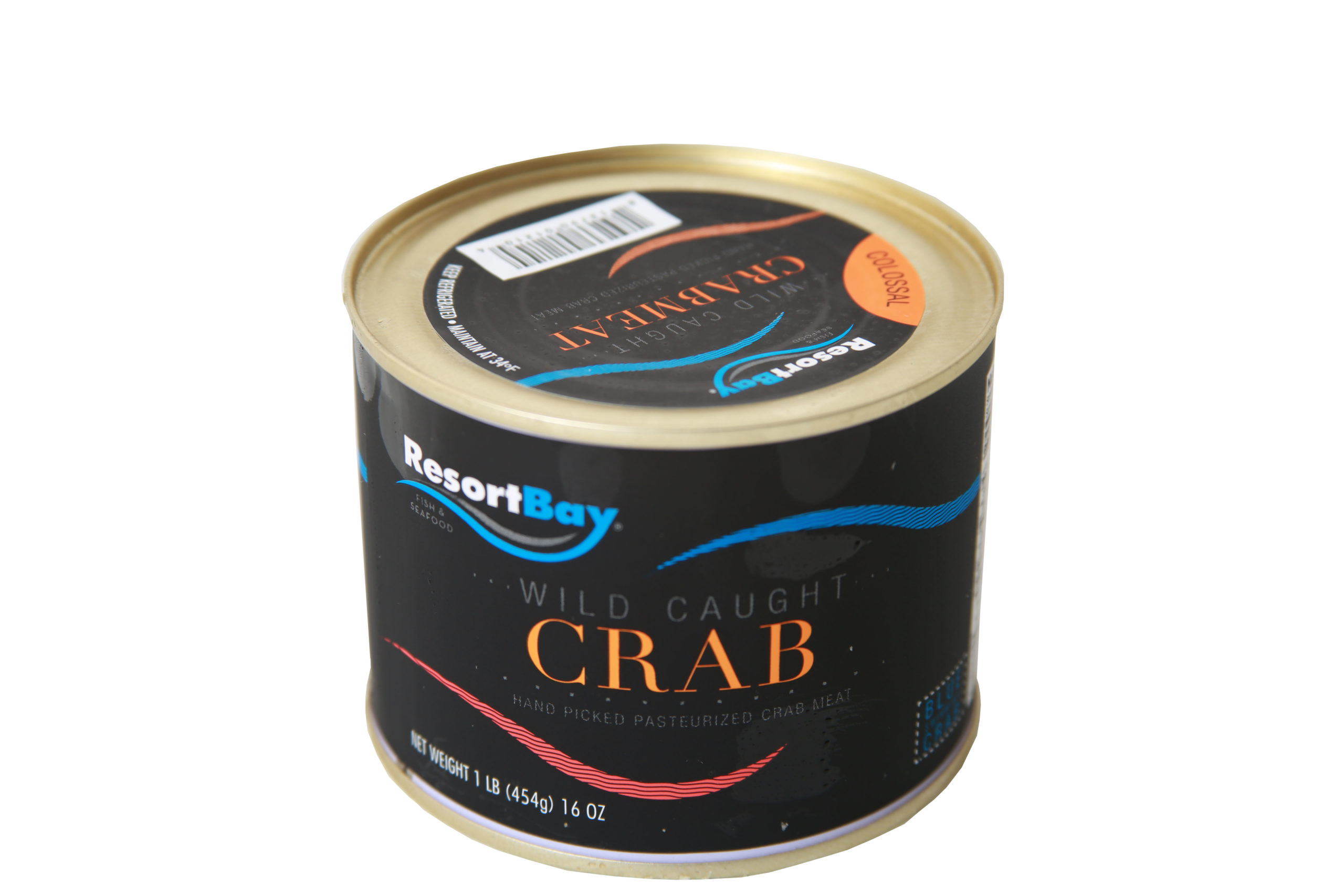 Crab Meat Colossal 1lb Can Alan's Market