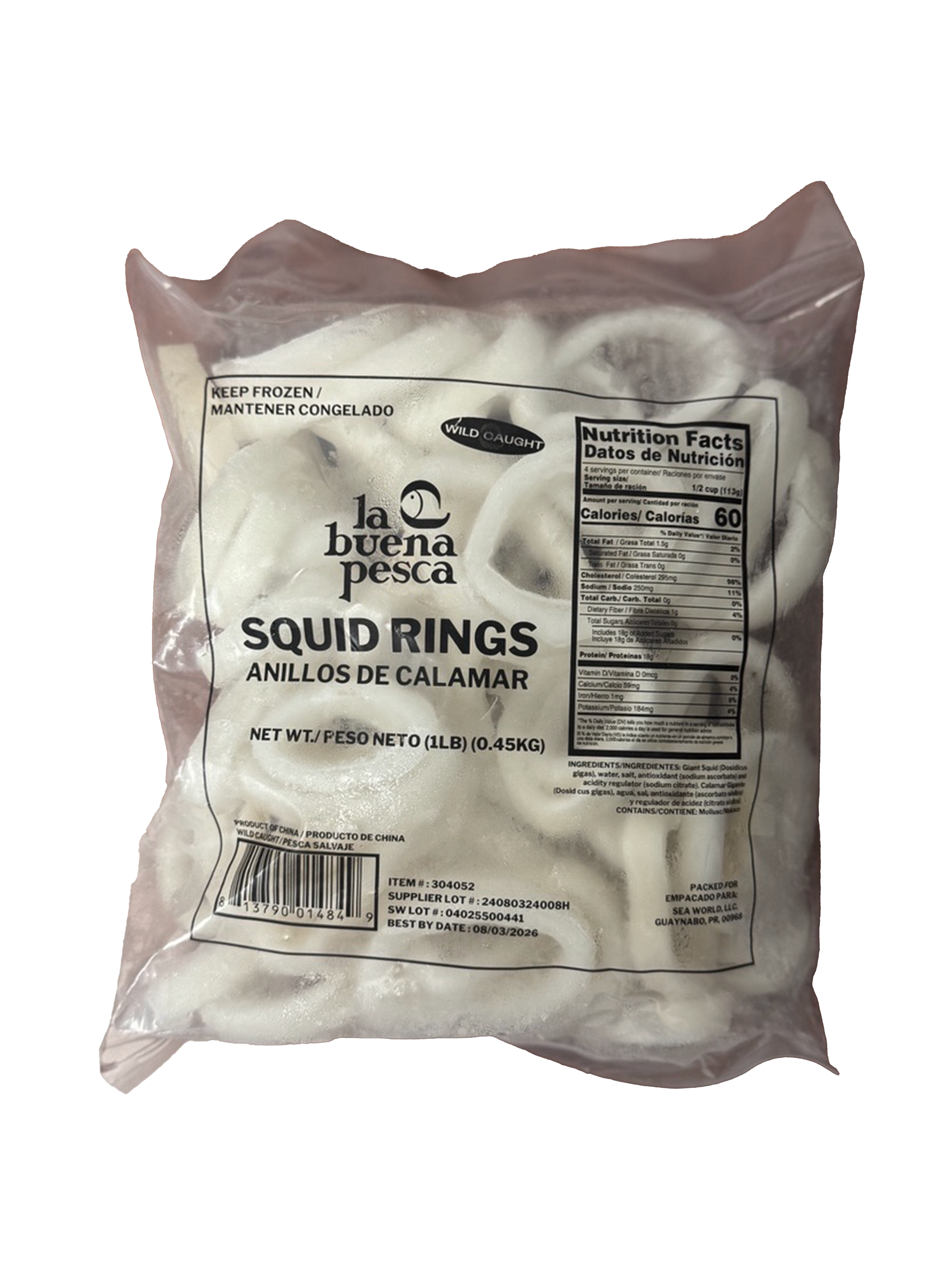 Squid Rings 1lb